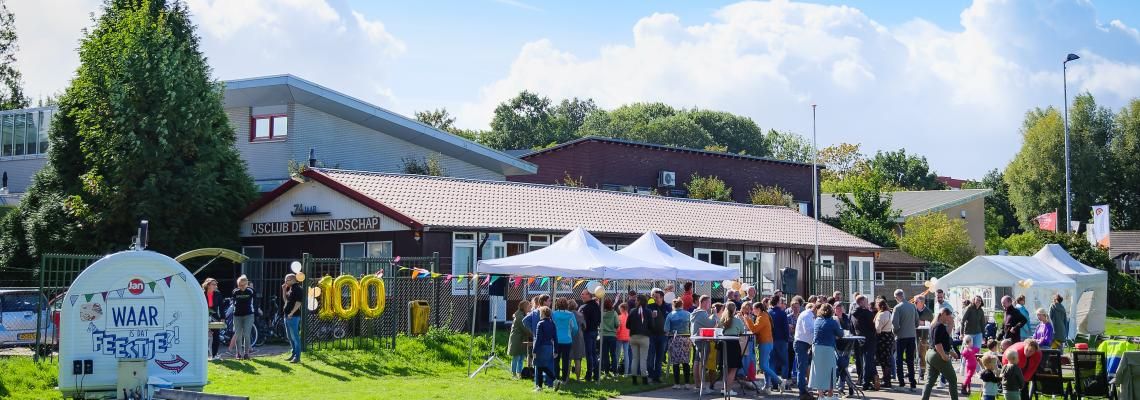 100 jaar eben haezer gevierd met de gemeente