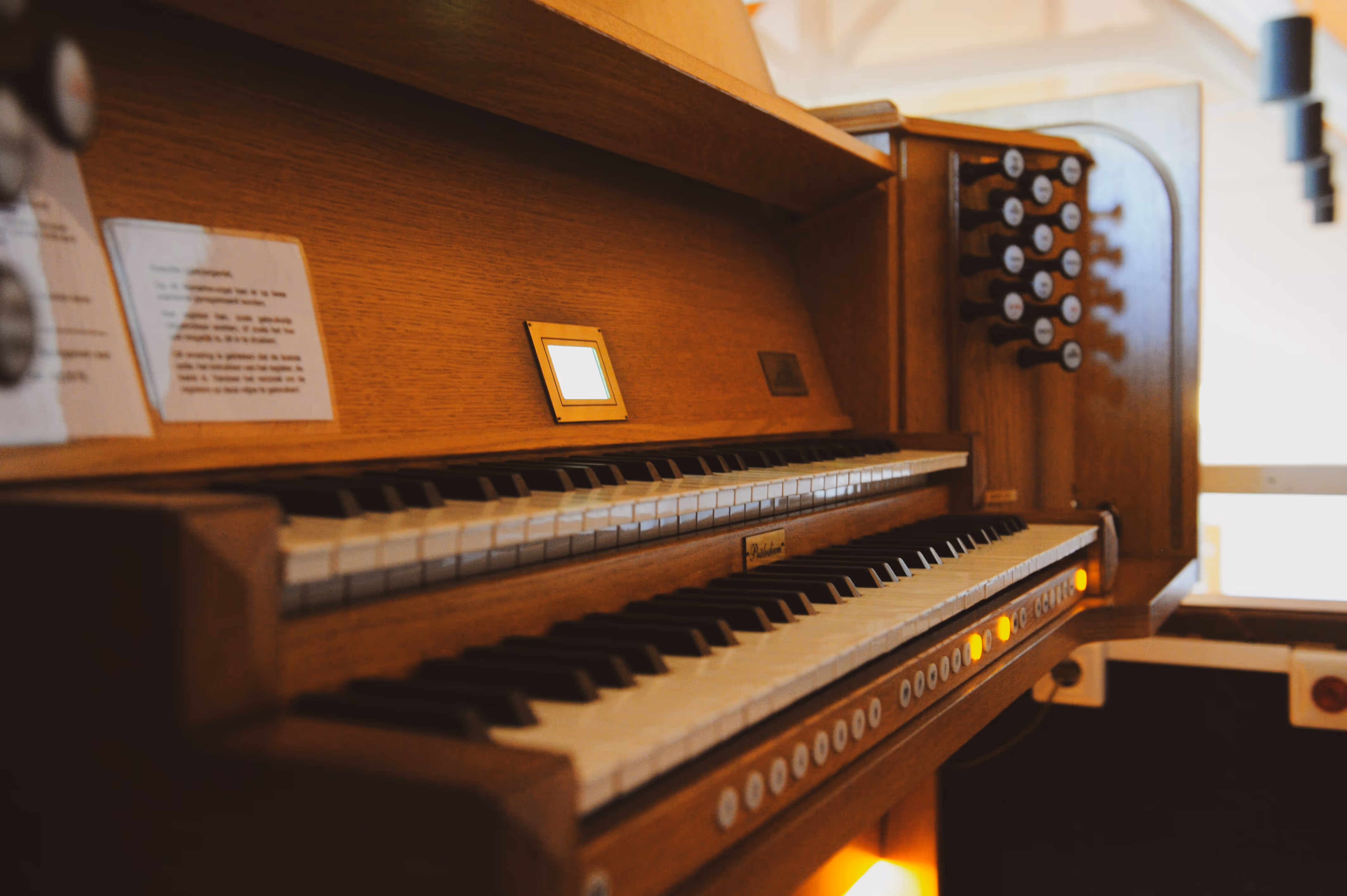 Binnen in de Kerk